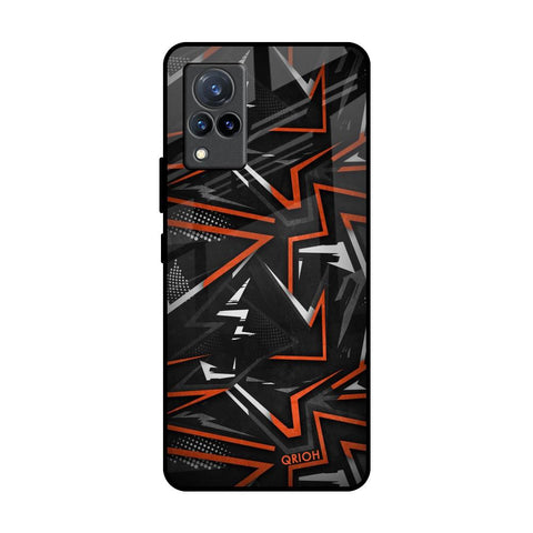 Vector Art Vivo V21 Glass Back Cover Online