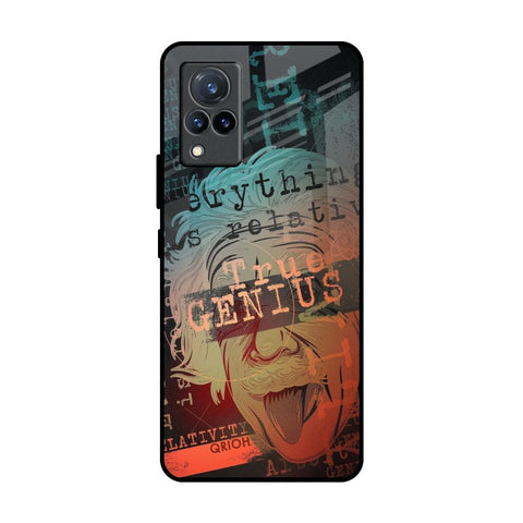 True Genius Vivo V21 Glass Back Cover Online