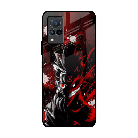 Dark Character Vivo V21 Glass Back Cover Online