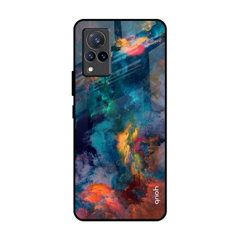 Cloudburst Vivo V21 Glass Back Cover Online