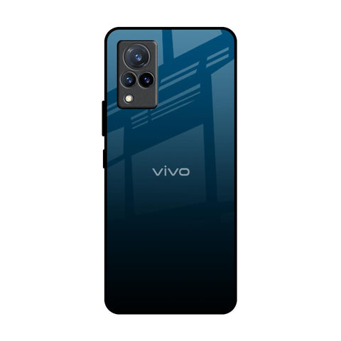 Sailor Blue Vivo V21 Glass Back Cover Online