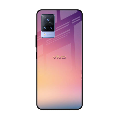 Lavender Purple Vivo V21 Glass Cases & Covers Online