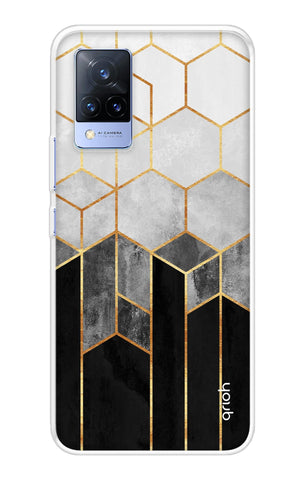 Hexagonal Pattern Vivo V21 Back Cover