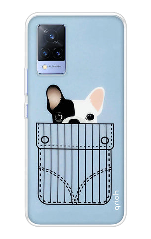 Cute Dog Vivo V21 Back Cover