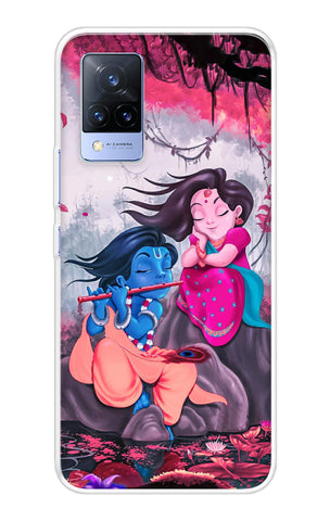 Radha Krishna Art Vivo V21 Back Cover