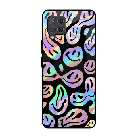 Acid Smile Samsung Galaxy M42 Glass Back Cover Online