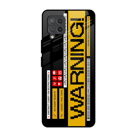Aircraft Warning Samsung Galaxy M42 Glass Back Cover Online