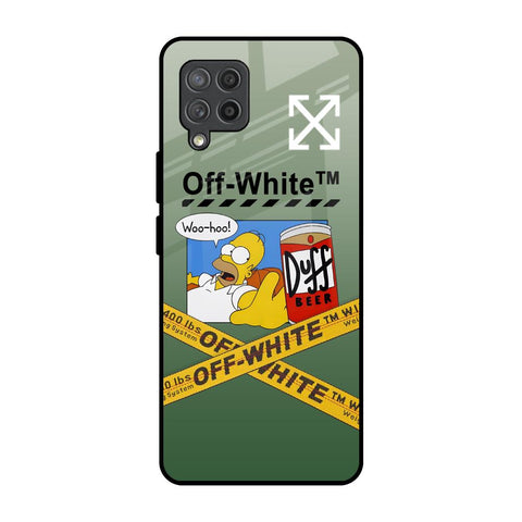 Duff Beer Samsung Galaxy M42 Glass Back Cover Online