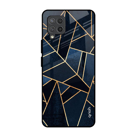 Abstract Tiles Samsung Galaxy M42 Glass Back Cover Online