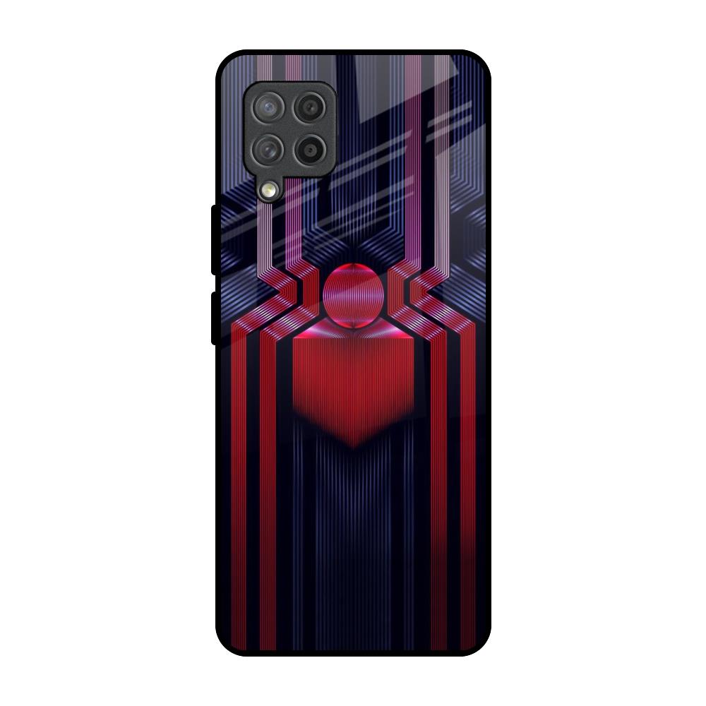 Super Art Logo Samsung Galaxy M42 Glass Back Cover Online