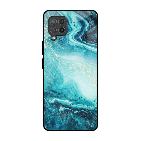 Sea Water Samsung Galaxy M42 Glass Back Cover Online