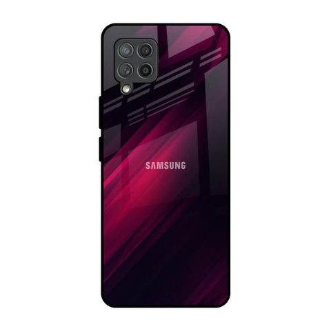 Razor Black Samsung Galaxy M42 Glass Back Cover Online