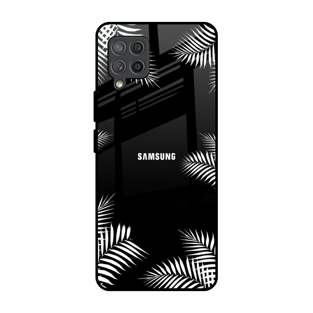 Zealand Fern Design Samsung Galaxy M42 Glass Back Cover Online