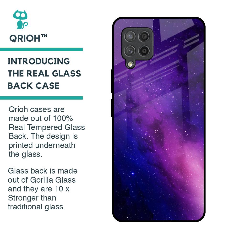 Stars Life Glass Case For Samsung Galaxy M42
