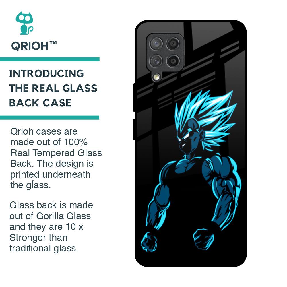 Pumped Up Anime Glass Case for Samsung Galaxy M42