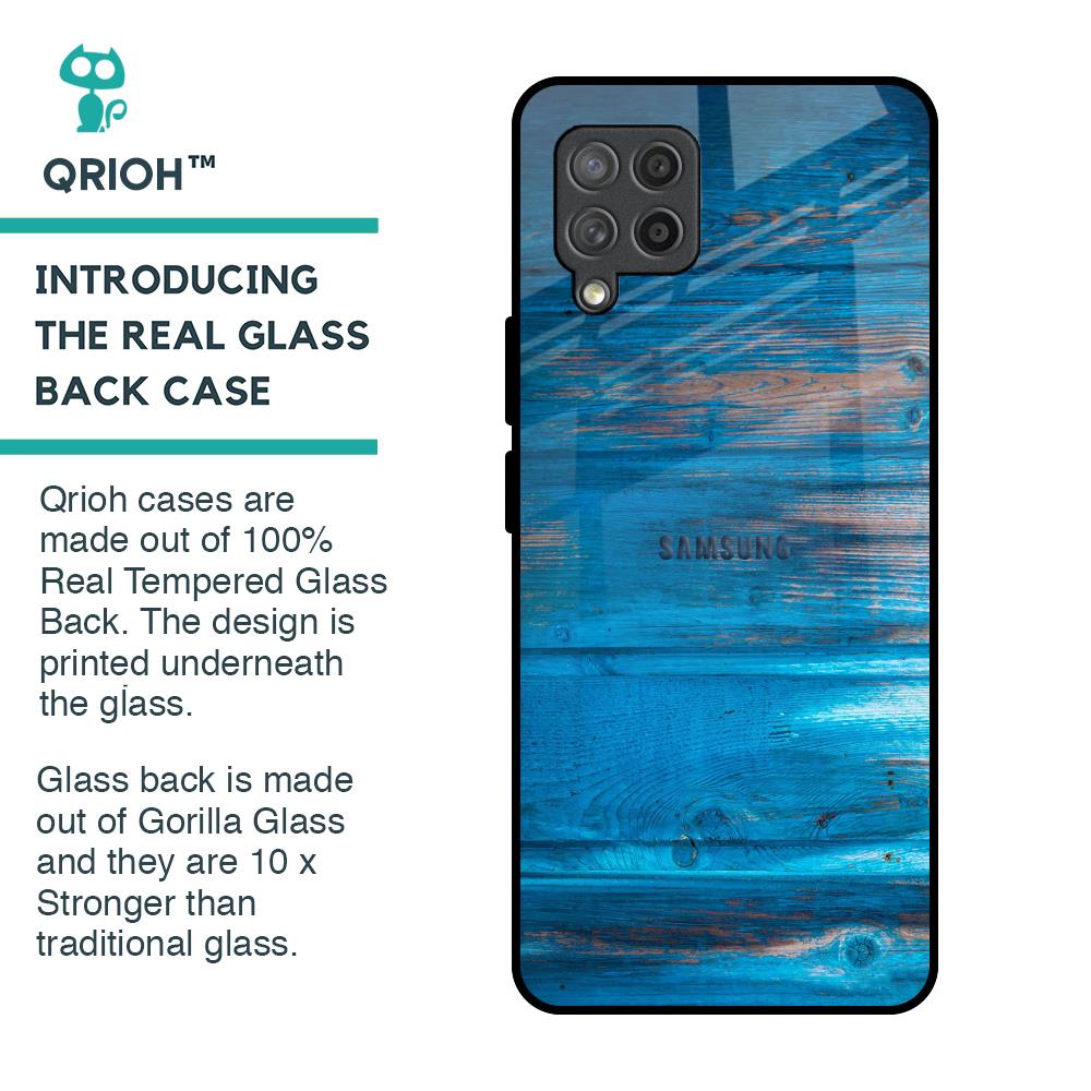 Patina Finish Glass case for Samsung Galaxy M42