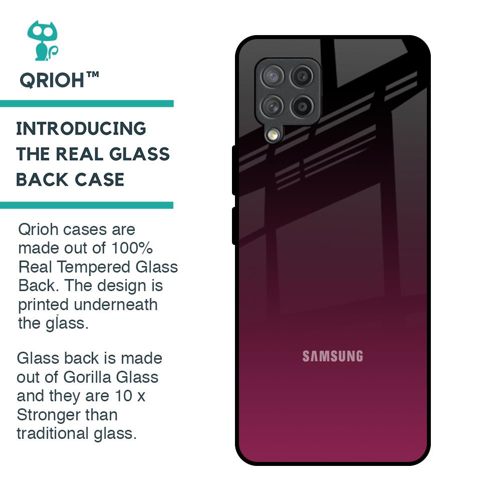 Wisconsin Wine Glass Case For Samsung Galaxy M42