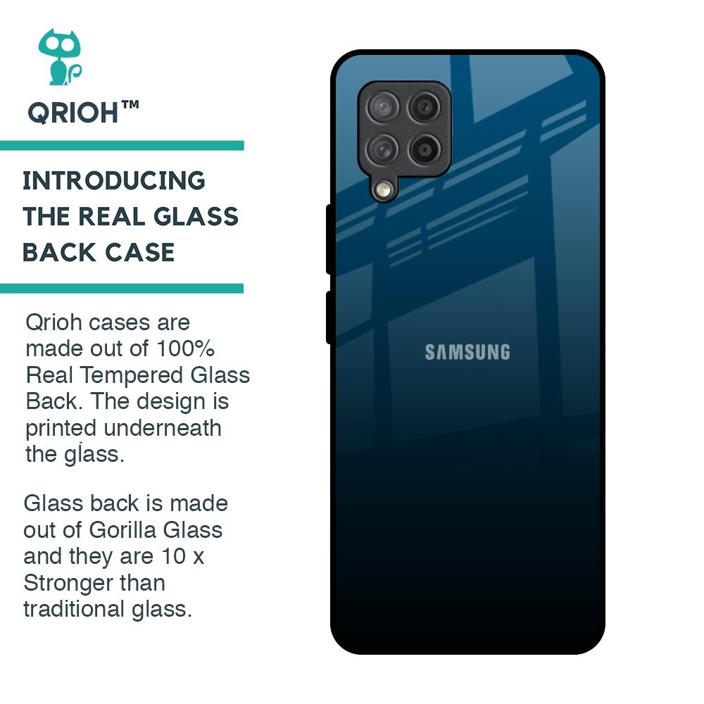 Sailor Blue Glass Case For Samsung Galaxy M42