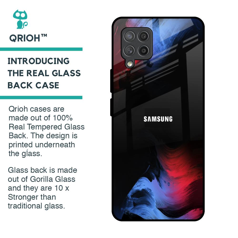 Fine Art Wave Glass Case for Samsung Galaxy M42