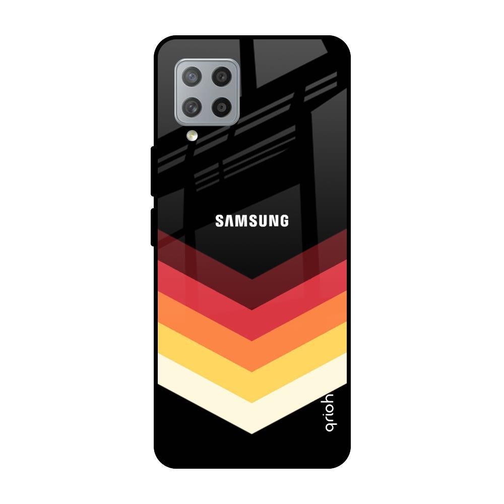 Abstract Arrow Pattern Samsung Galaxy M42 Glass Cases & Covers Online