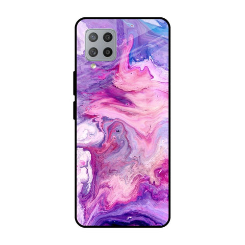 Cosmic Galaxy Samsung Galaxy M42 Glass Cases & Covers Online