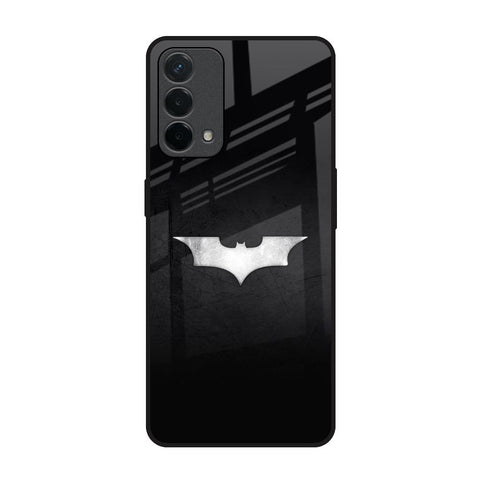 Super Hero Logo Oppo A74 Glass Back Cover Online