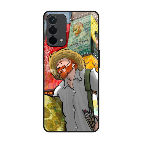 Loving Vincent Oppo A74 Glass Back Cover Online