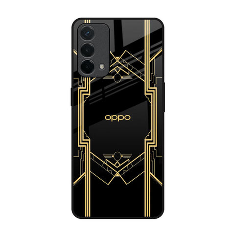 Sacred Logo Oppo A74 Glass Back Cover Online