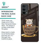 Tea With Kitty Glass Case For Oppo A74