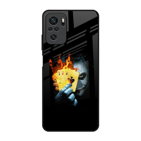 AAA Joker Redmi Note 10S Glass Back Cover Online