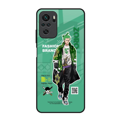 Zoro Bape Redmi Note 10S Glass Back Cover Online