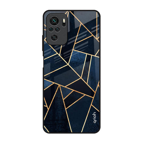 Abstract Tiles Redmi Note 10S Glass Back Cover Online