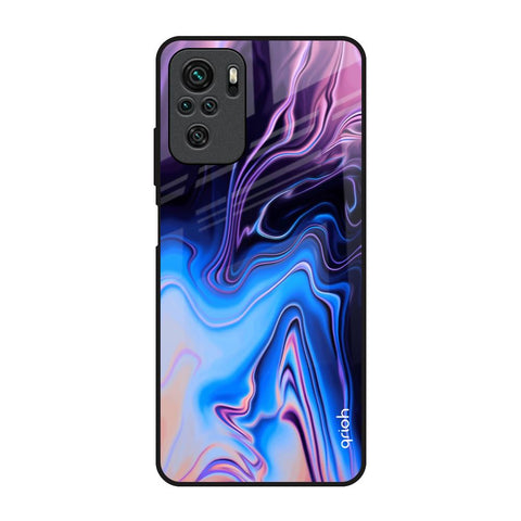 Psychic Texture Redmi Note 10S Glass Back Cover Online