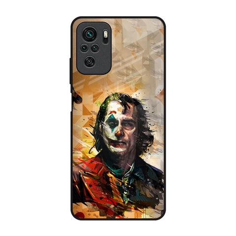 Psycho Villain Redmi Note 10S Glass Back Cover Online