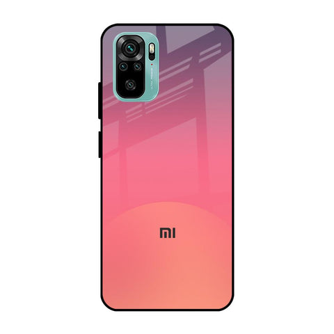 Sunset Orange Redmi Note 10S Glass Cases & Covers Online