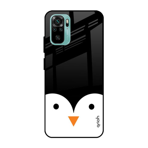 Cute Penguin Redmi Note 10S Glass Cases & Covers Online