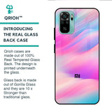 Colorful Waves Glass case for Redmi Note 10S