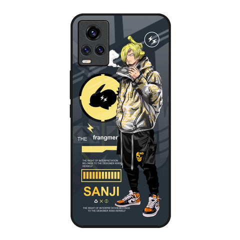 Cool Sanji Vivo Y73 Glass Back Cover Online