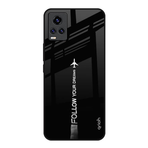 Follow Your Dreams Vivo Y73 Glass Back Cover Online