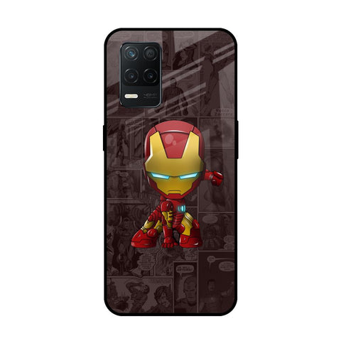 Angry Baby Super Hero Realme 8 5G Glass Back Cover Online