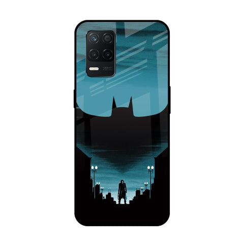 Cyan Bat Realme 8 5G Glass Back Cover Online