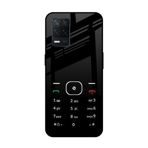 Classic Keypad Pattern Realme 8 5G Glass Back Cover Online