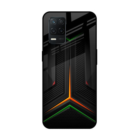 Modern Ultra Chevron Realme 8 5G Glass Back Cover Online