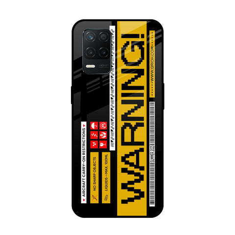 Aircraft Warning Realme 8 5G Glass Back Cover Online