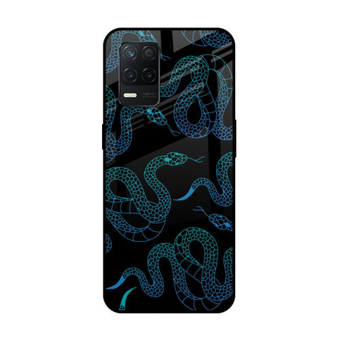 Serpentine Realme 8 5G Glass Back Cover Online