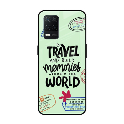 Travel Stamps Realme 8 5G Glass Back Cover Online