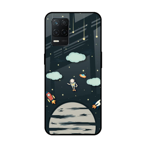 Astronaut Dream Realme 8 5G Glass Back Cover Online