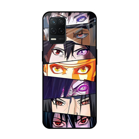 Anime Eyes Realme 8 5G Glass Back Cover Online