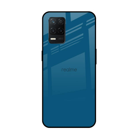Cobalt Blue Realme 8 5G Glass Back Cover Online