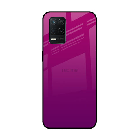 Magenta Gradient Realme 8 5G Glass Back Cover Online